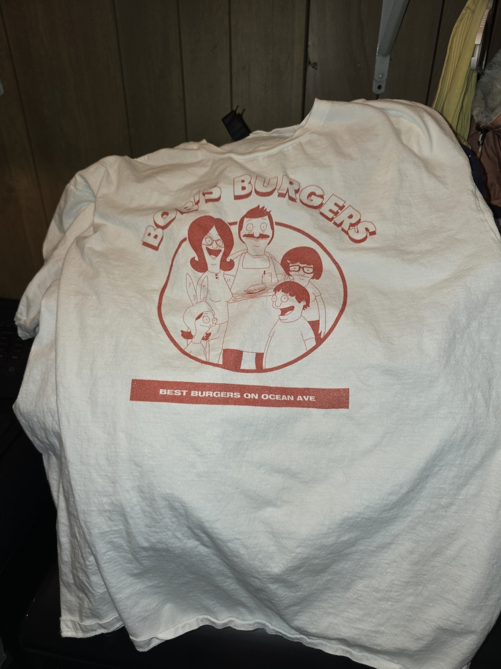 Bobs BURGERS XL Men Short Sleeve